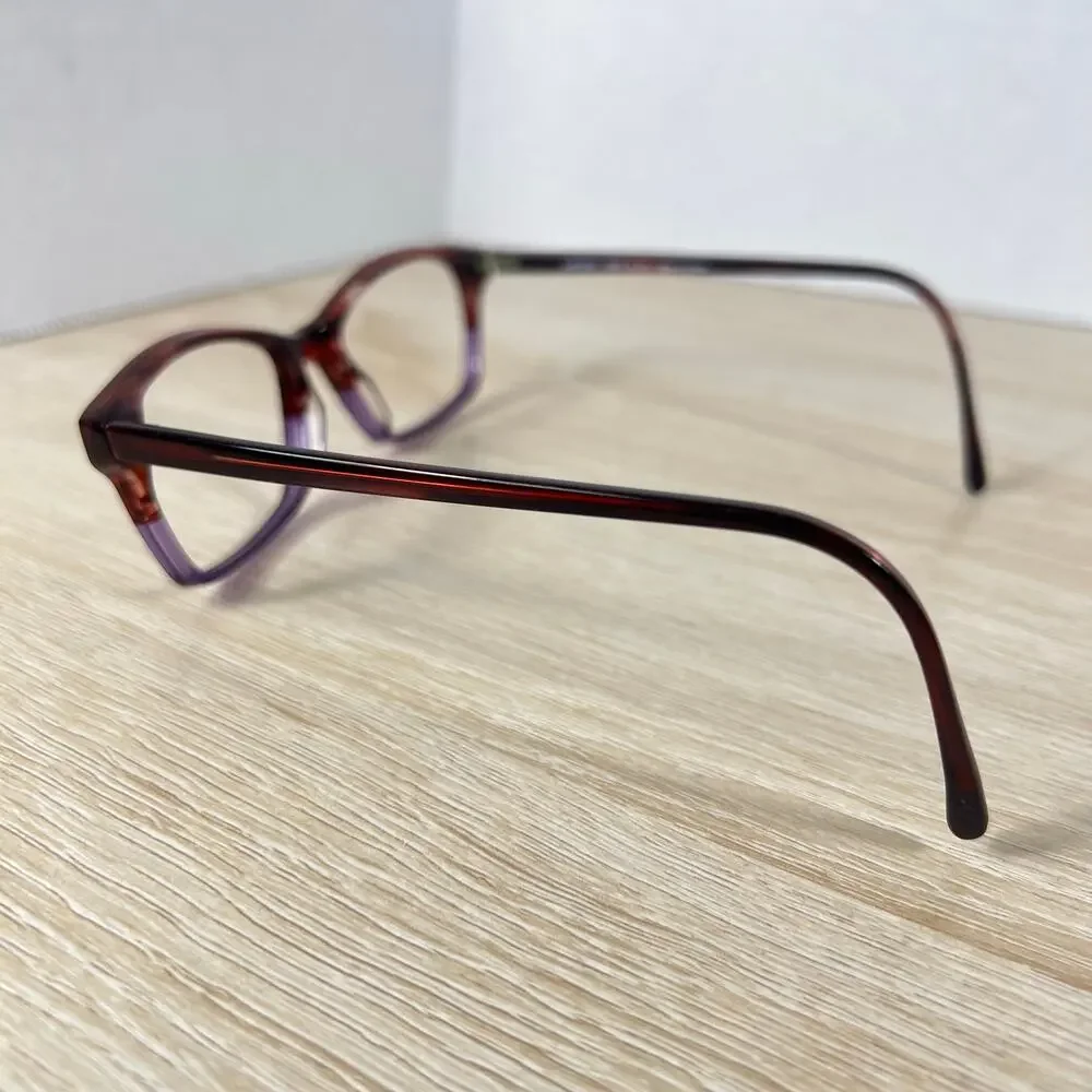 Lafont Issy LA Hitparade 5022 Eyeglasses Striped Brown Purple Frames 53-15-137